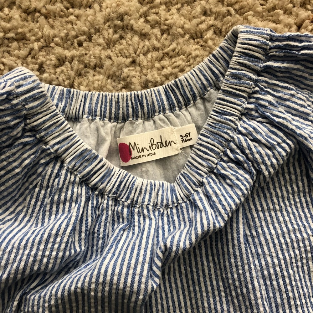Mini Boden seersucker dress - Picture 2 of 3